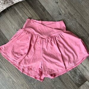 Flowy crossover shorts